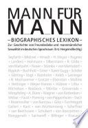 gay mann für mann|Mann für Mann: Biographisches Lexikon zur Geschichte von。